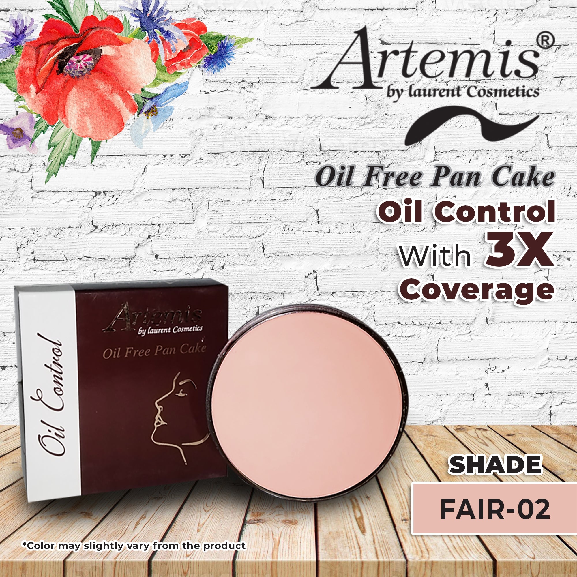 Artemis Oil Free Pan Cake - Shade Fair-02