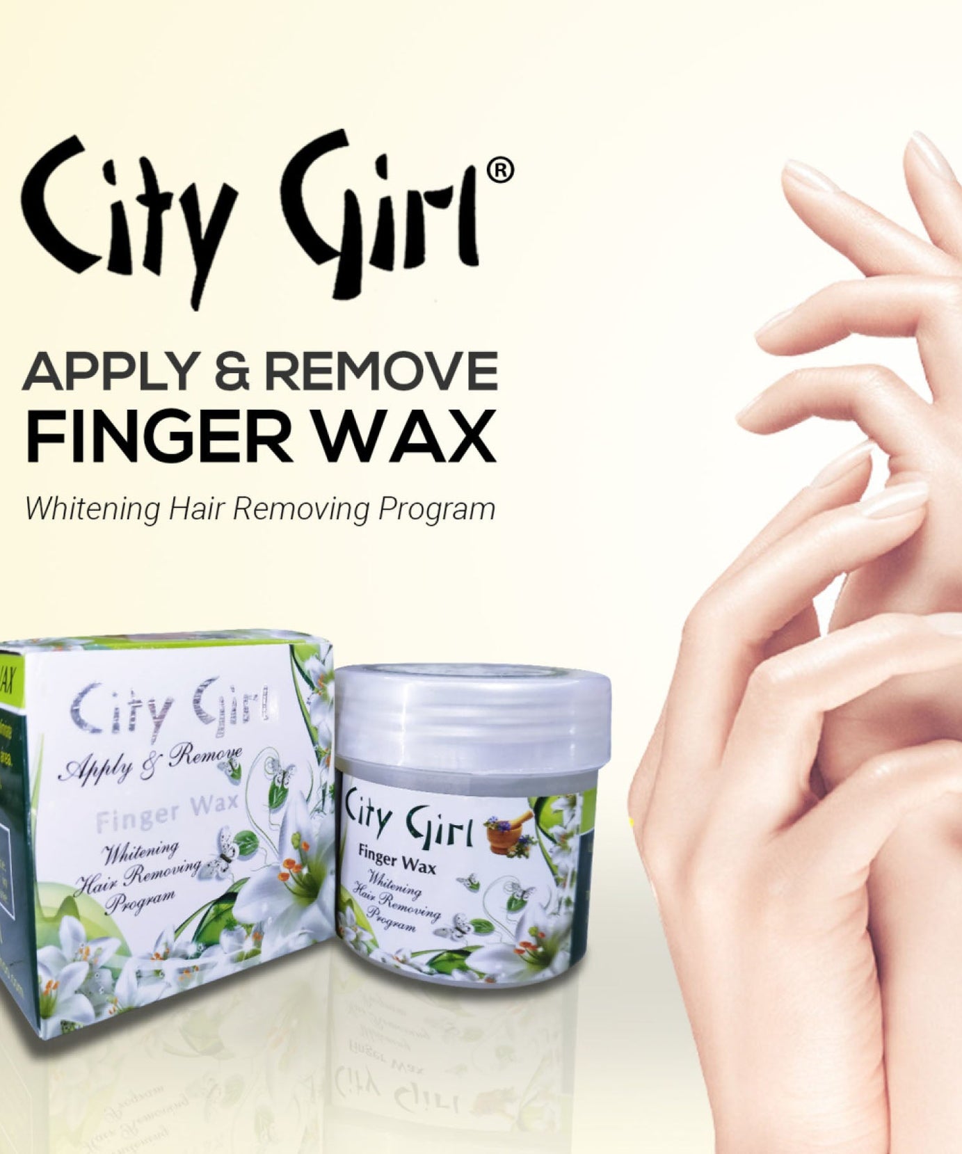 City Girl Finger Wax Jar