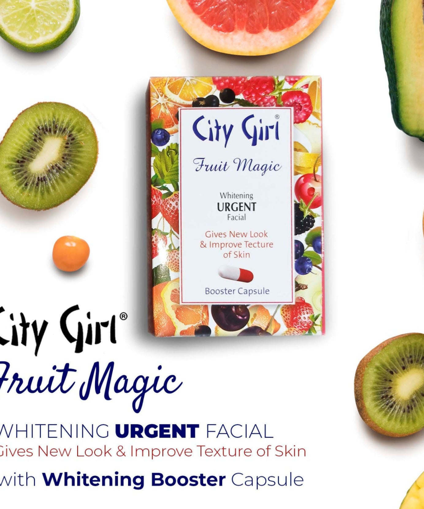 City Girl Fruit Magic Whitening Facial - AY Cosmetics