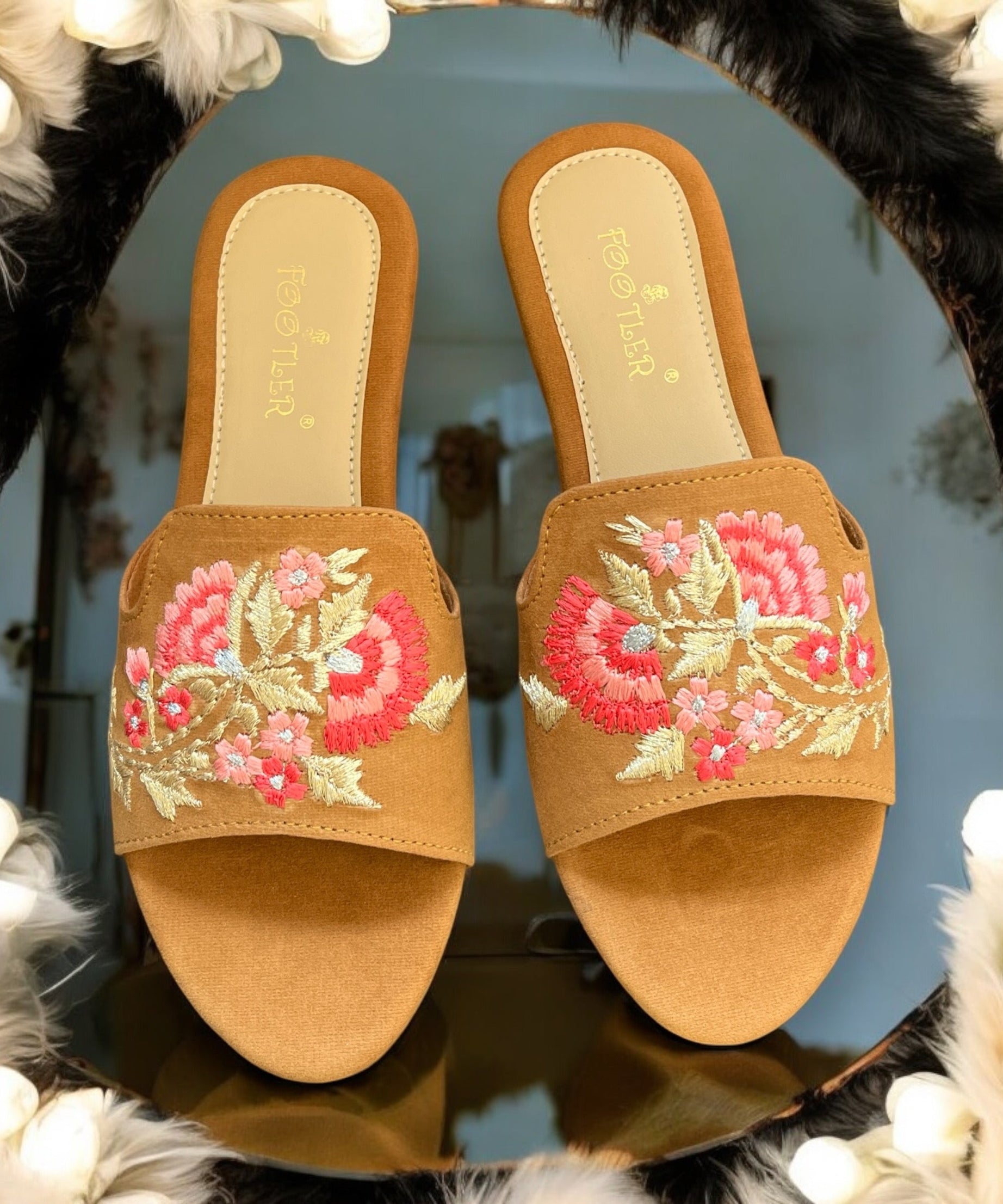 Embroidered Flats