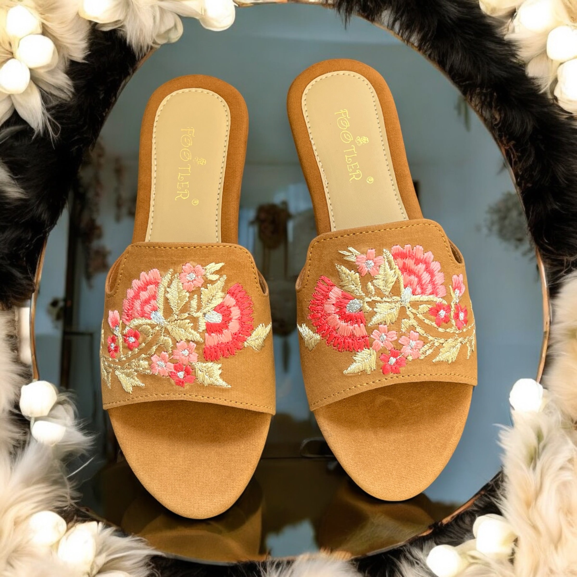 Embroidered Flats