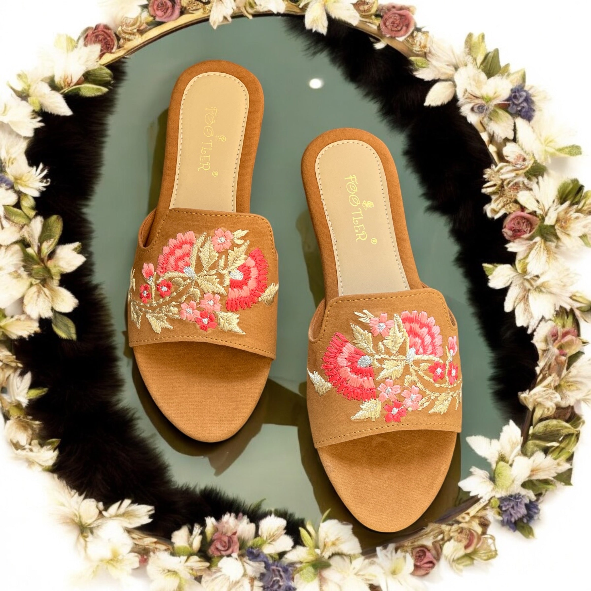 Embroidered Flats