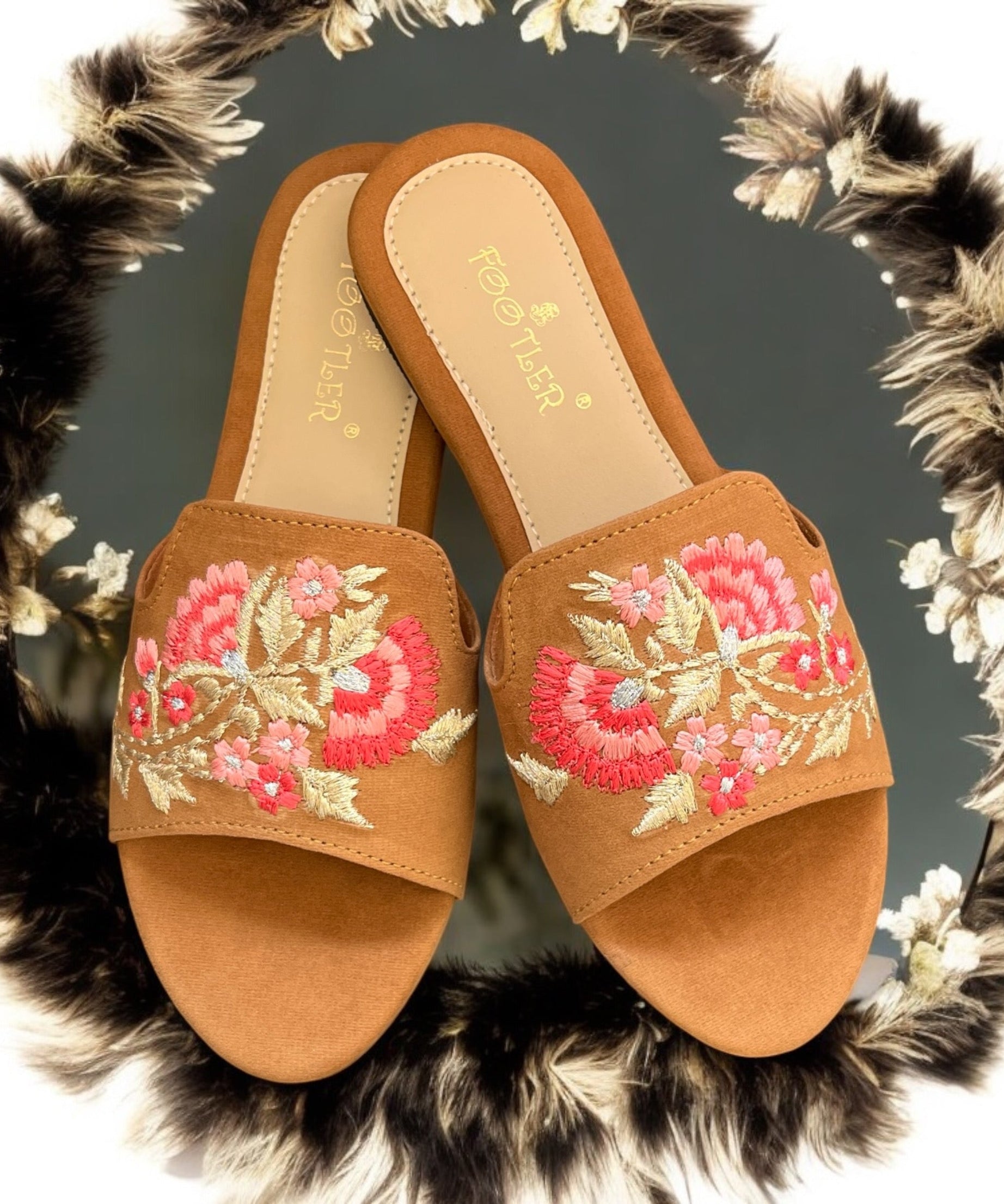 Embroidered Flats