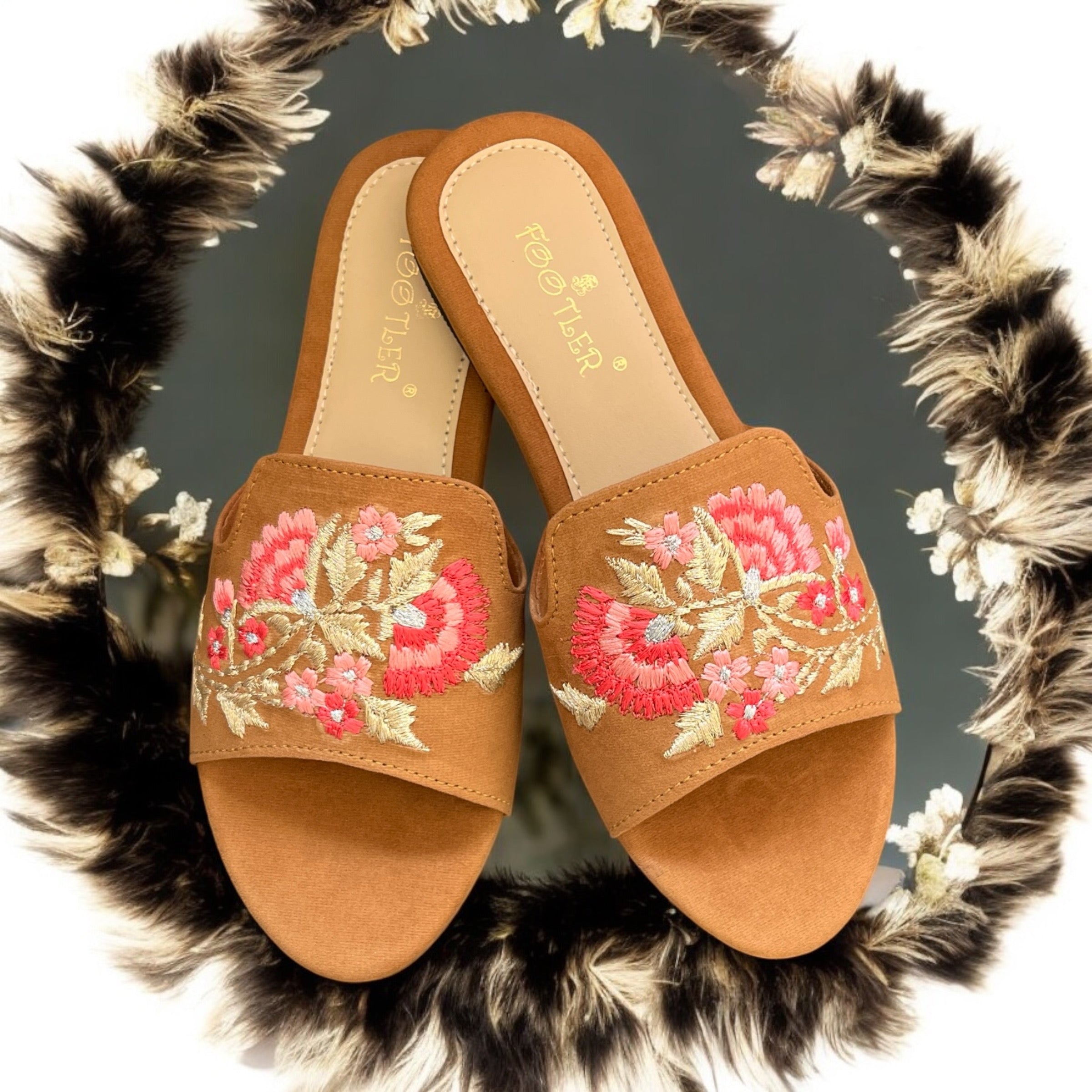 Embroidered Flats