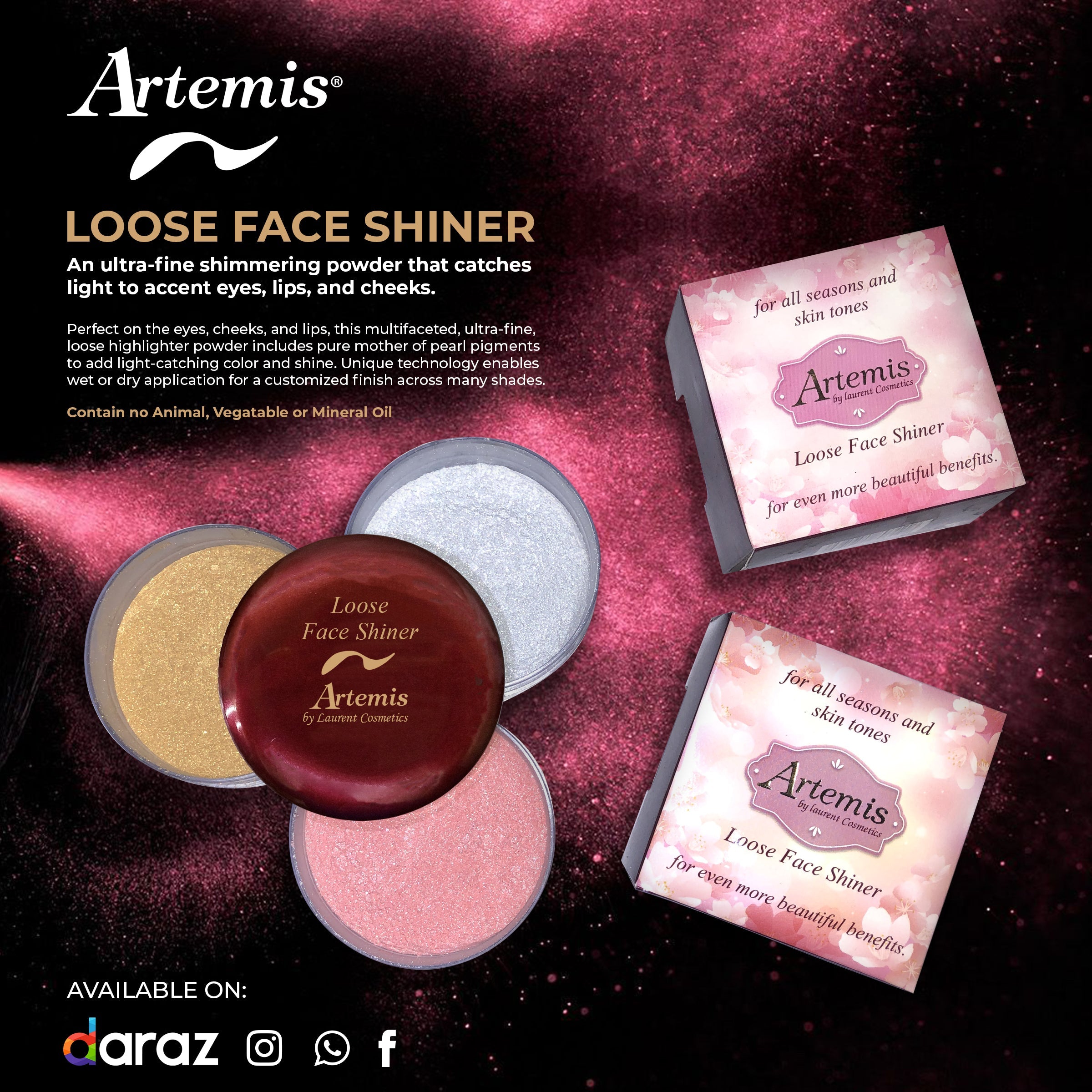 Artemis Loose Face Shiner