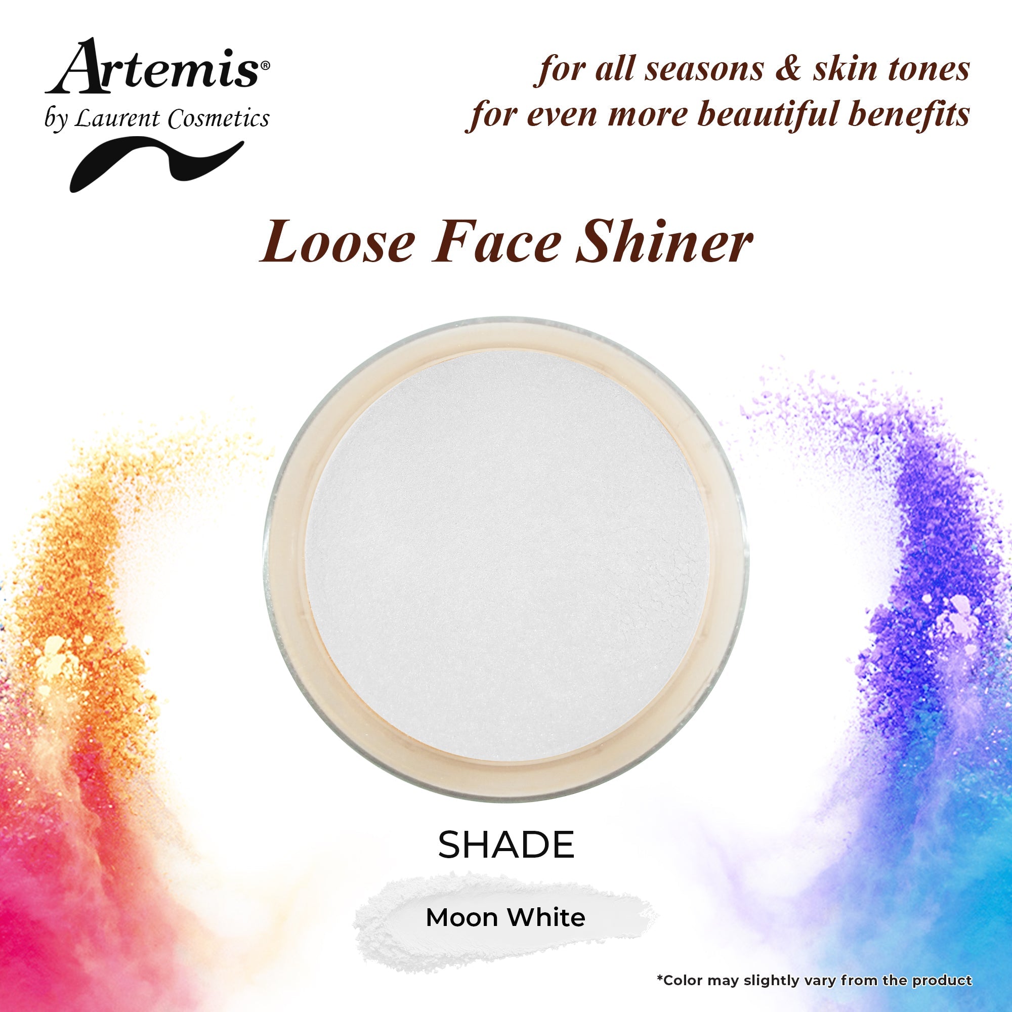 Artemis Loose Face Shiner - Moon White