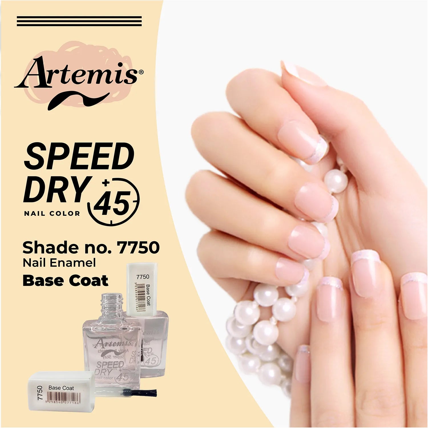 Artemis Nail Enamel 7750 Base Coat