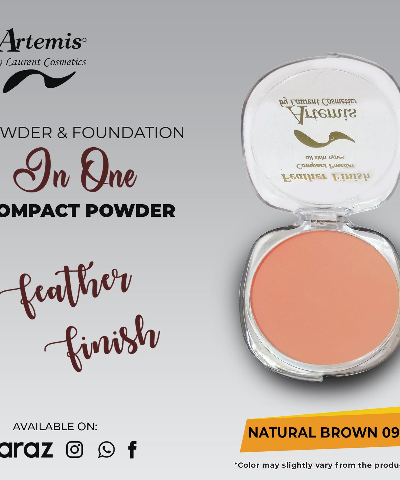 Natural Brown 09 Compact Powder