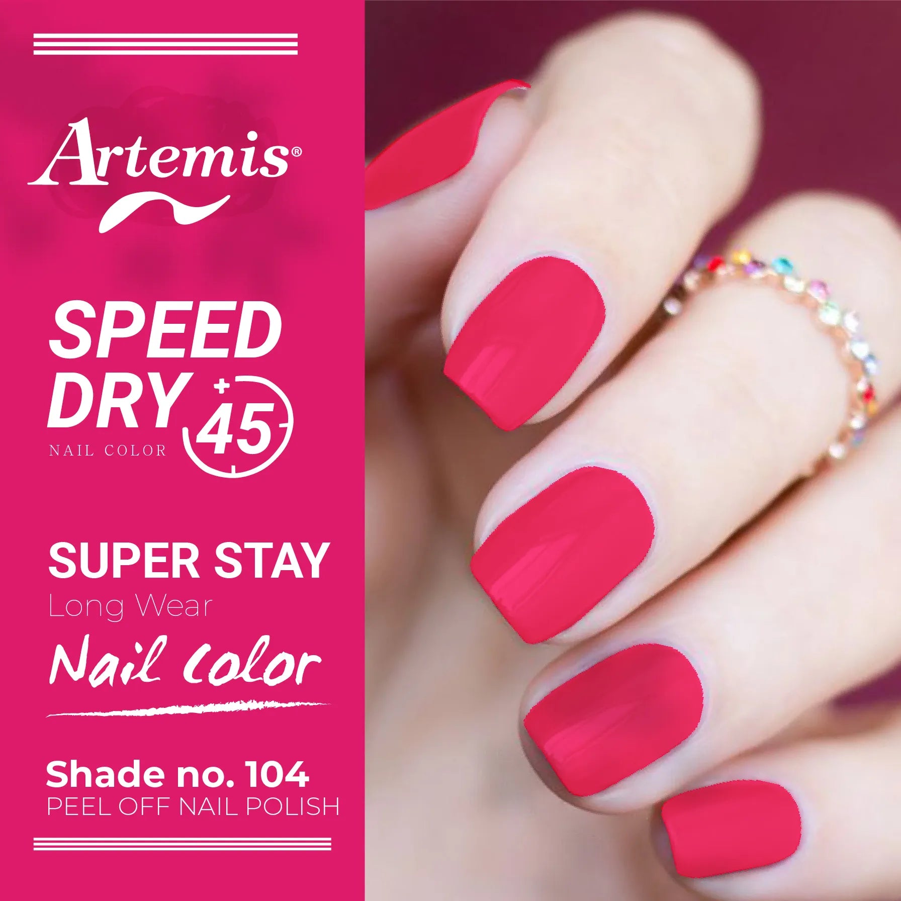 Artemis Peel Off Nail Polish 104