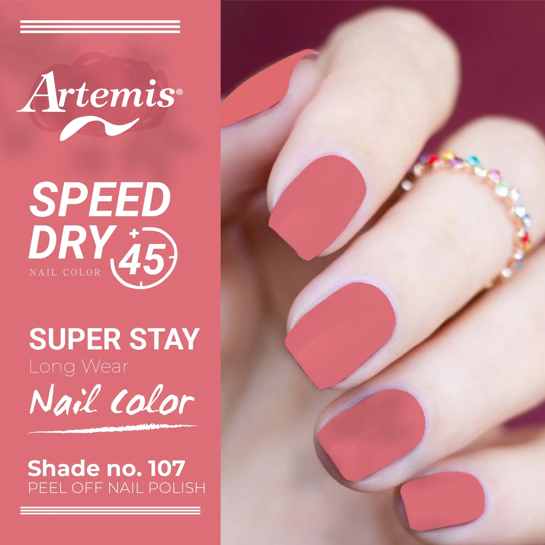 Artemis Peel Off Nail Polish 107