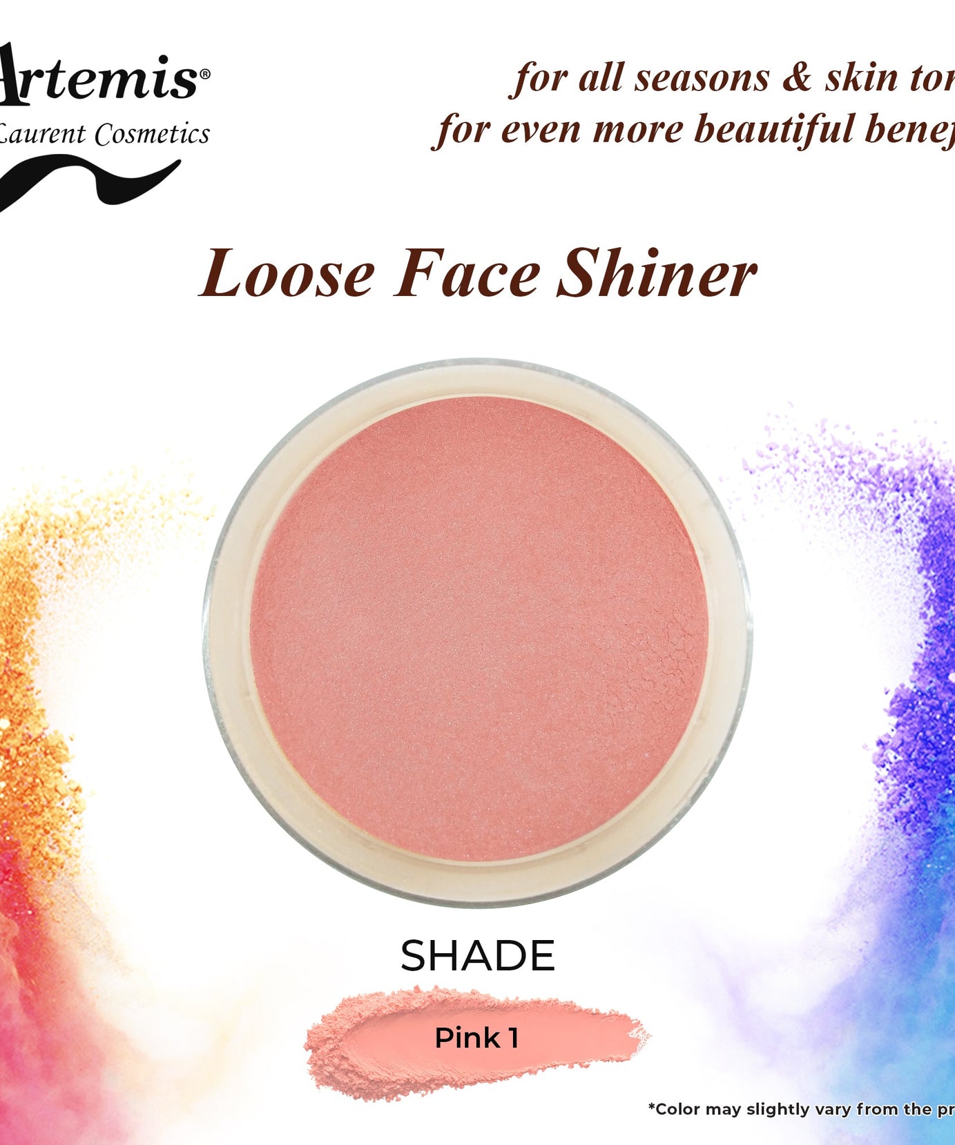 Artemis Loose Face Shiner-Pink 1