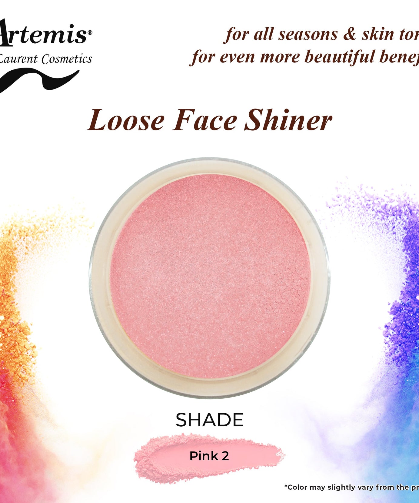 Artemis Loose Face Shiner-Pink 2