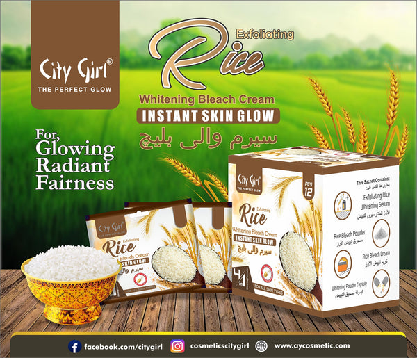 Rice Whitening Bleach Cream