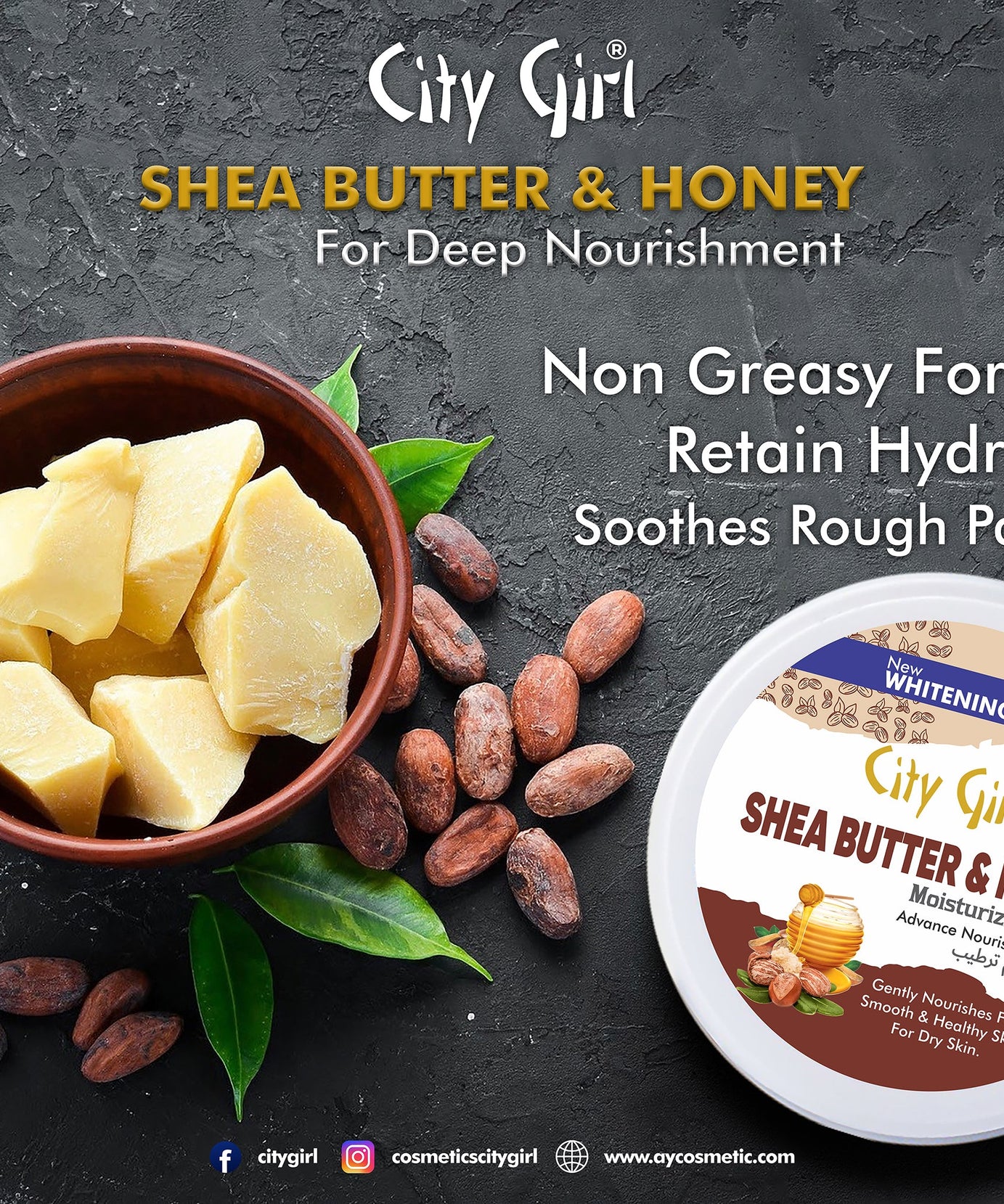 City Girl Shea Butter & Honey