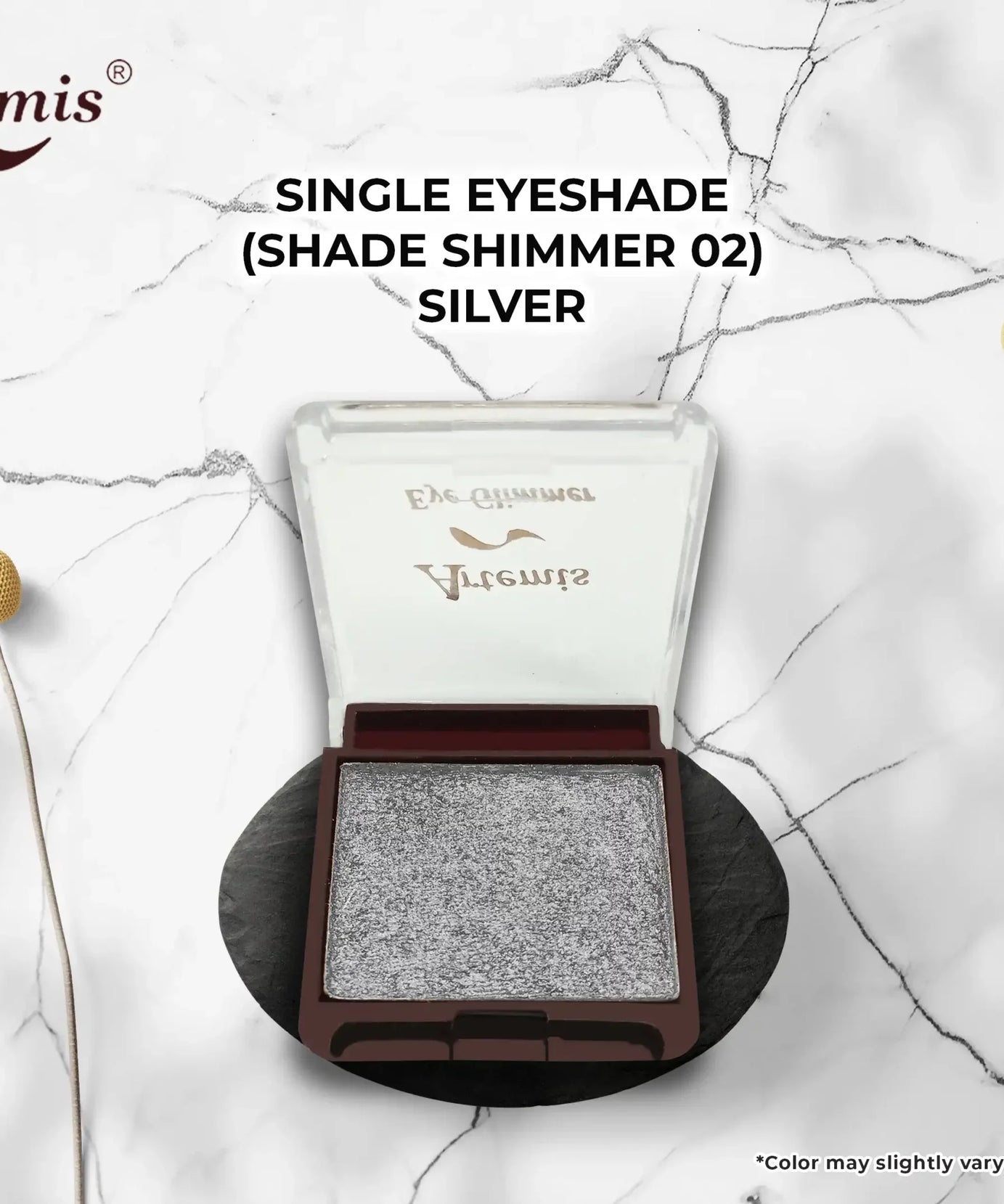 Artemis Single Eye Shade 02 Silver
