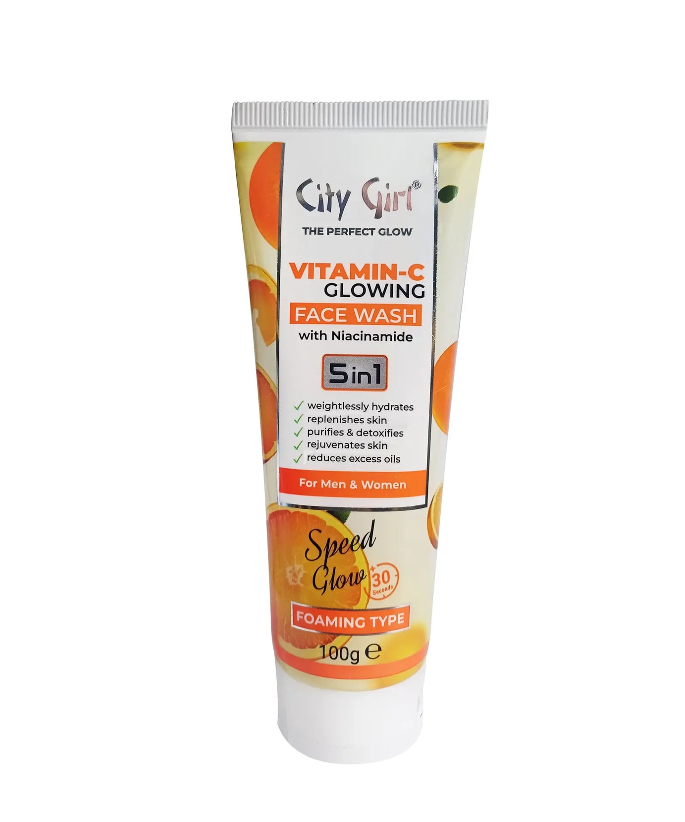 Vitamin C Face Wash, City Girl VC Facewash, City Girl Vitamin-C Face Wash, Vitamin-C, Ay Cosmetics