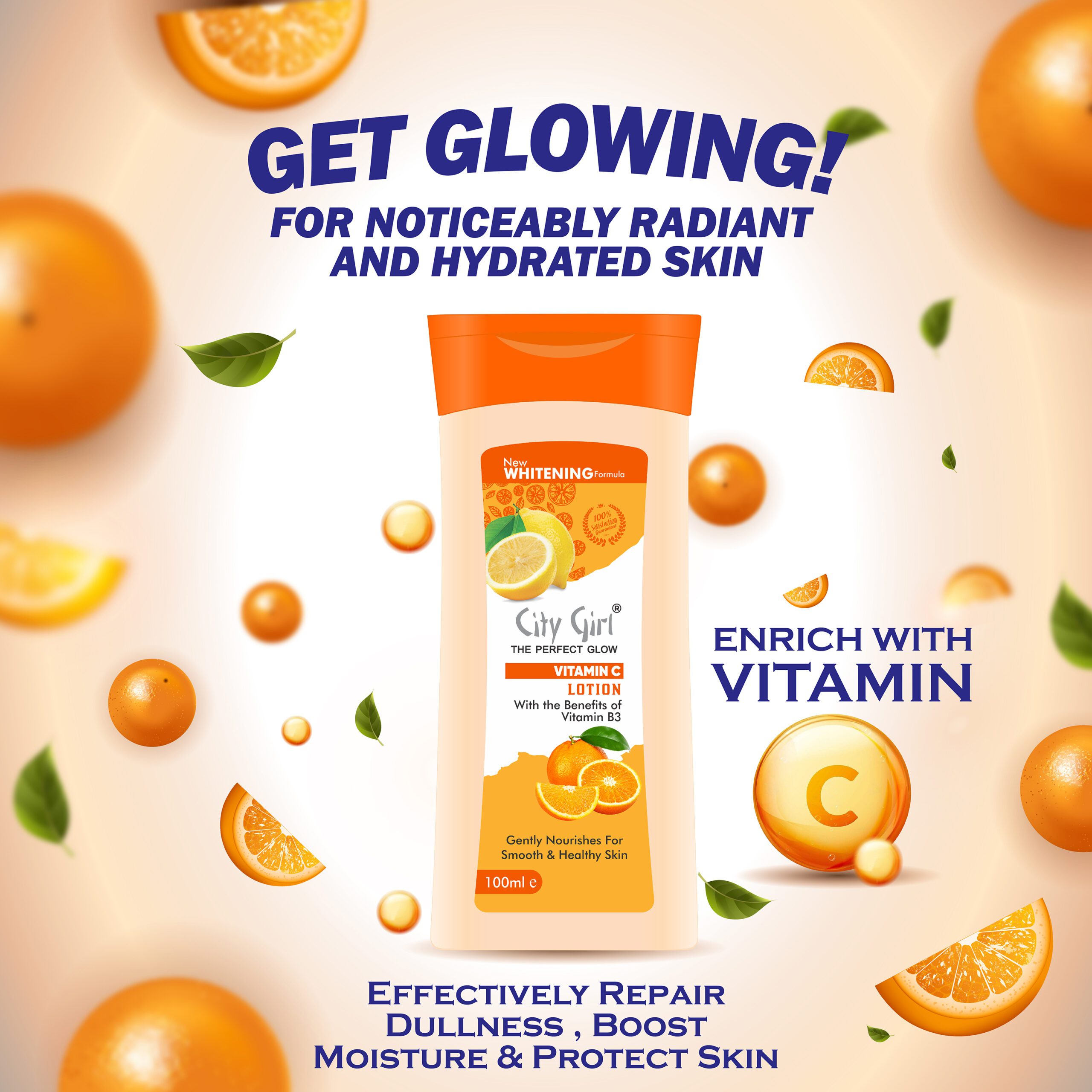 City Girl Vitamin-C Lotion