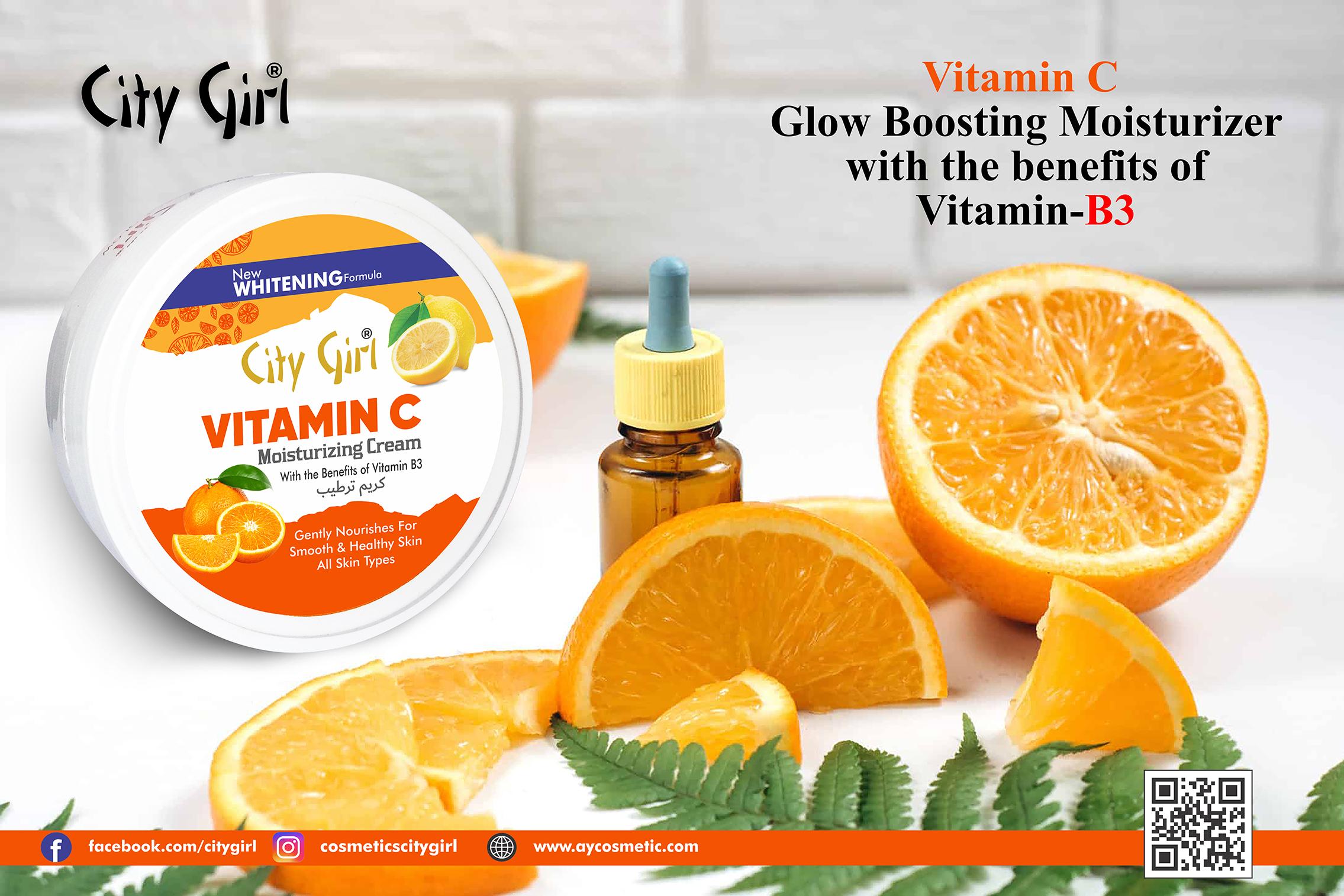 City Girl Vitamin C Moisturizing Cream