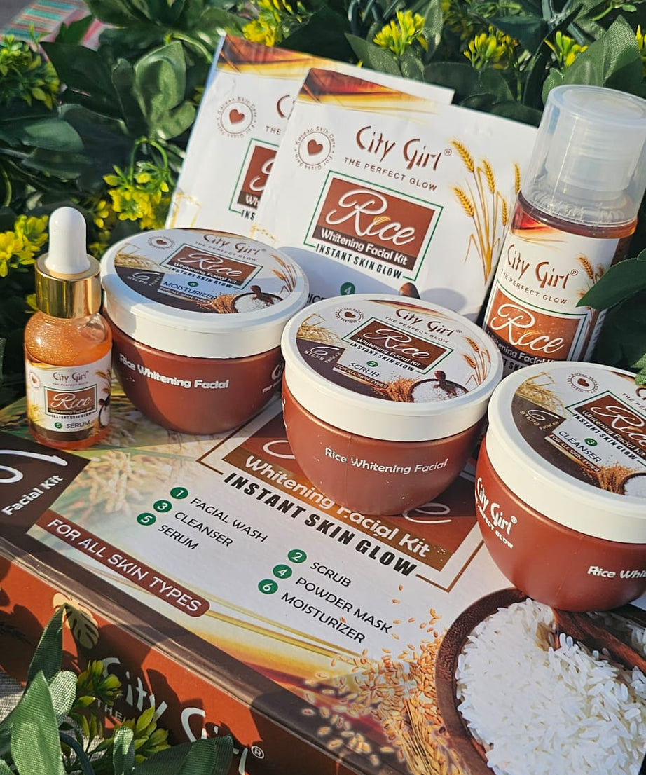 CITY GIL RICE FACIAL KIT