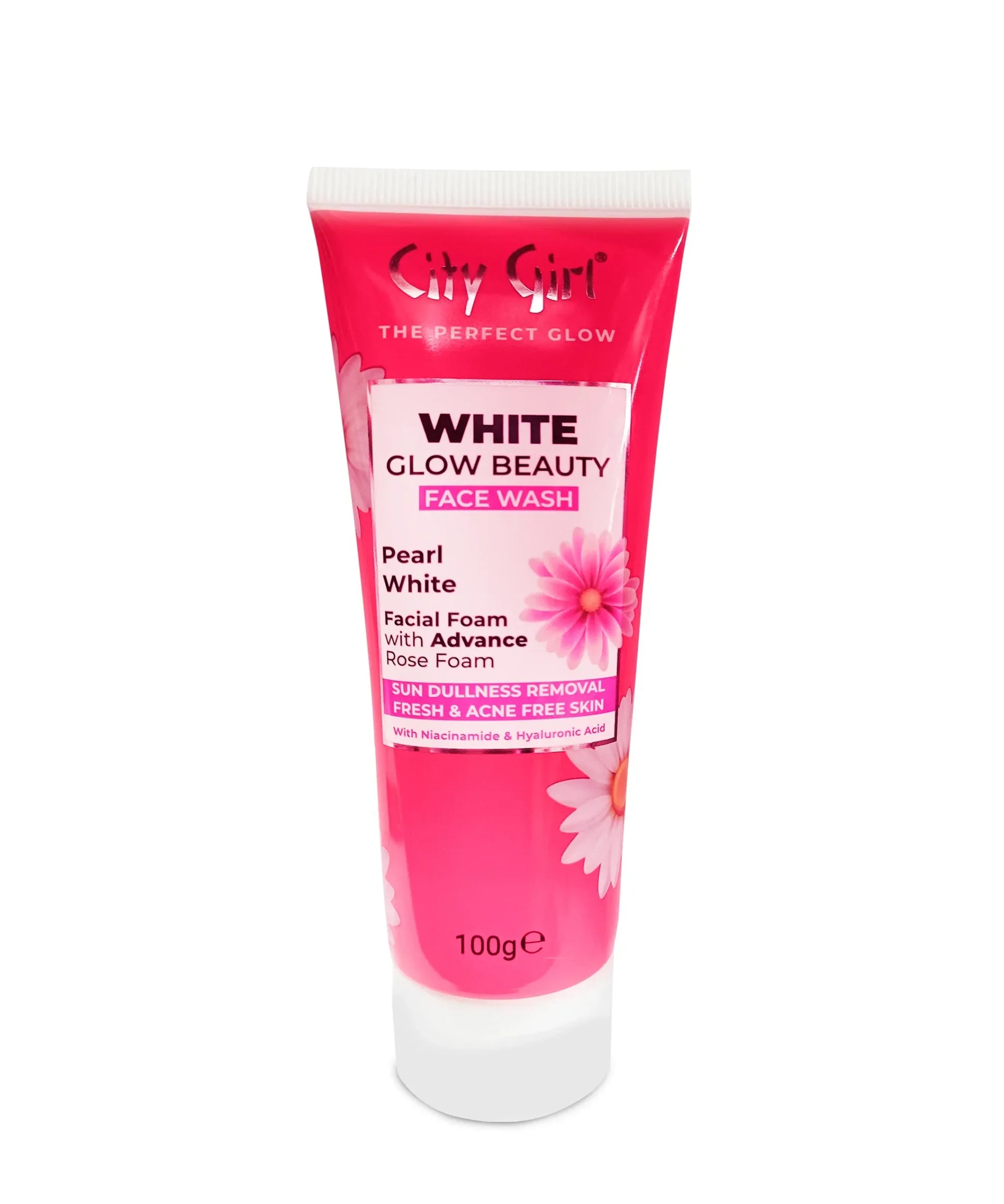 White Glow Face Wash, City Girl, Pearl White, Glow Beauty Face Wash,