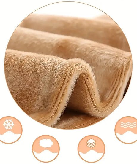 Winter Warm Knee Pads for Men And Women - Wool Material - Pair