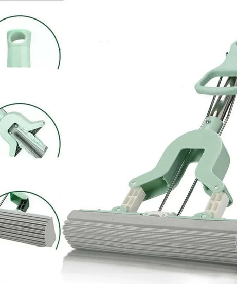 Sponge Mop With Adjustable Handle