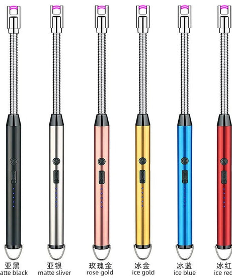 USB Rechargeable Flexible Electric Lighter Atomic Plasma Spark Lighter