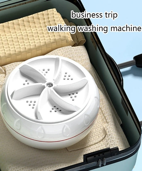 Mini Portable Ultrasonic Washing Machine Turbo Washer 425B