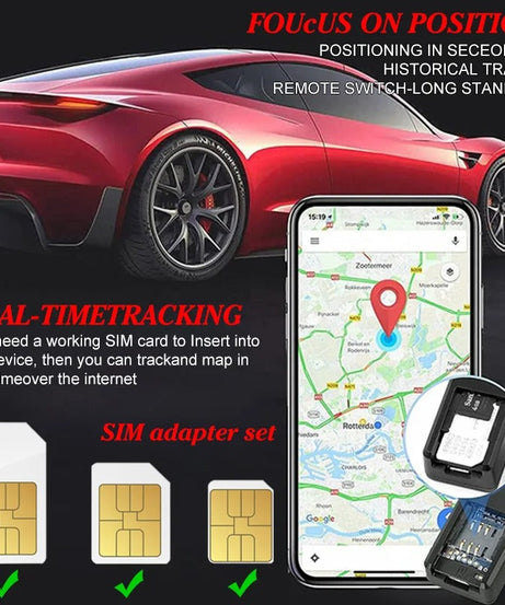 Magnetic GPS Tracking Device