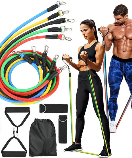 Power Resistance Bands For Home Workout Exercise