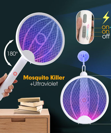 Foldable Mosquito Racket