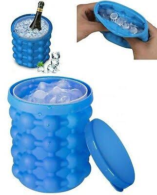 Silicone Ice Bucket, Ice Cube Genie