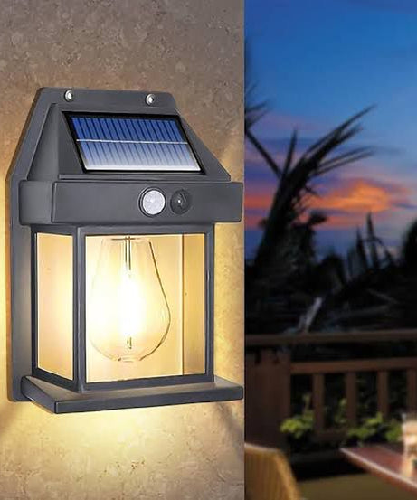Solar charge wall lamp