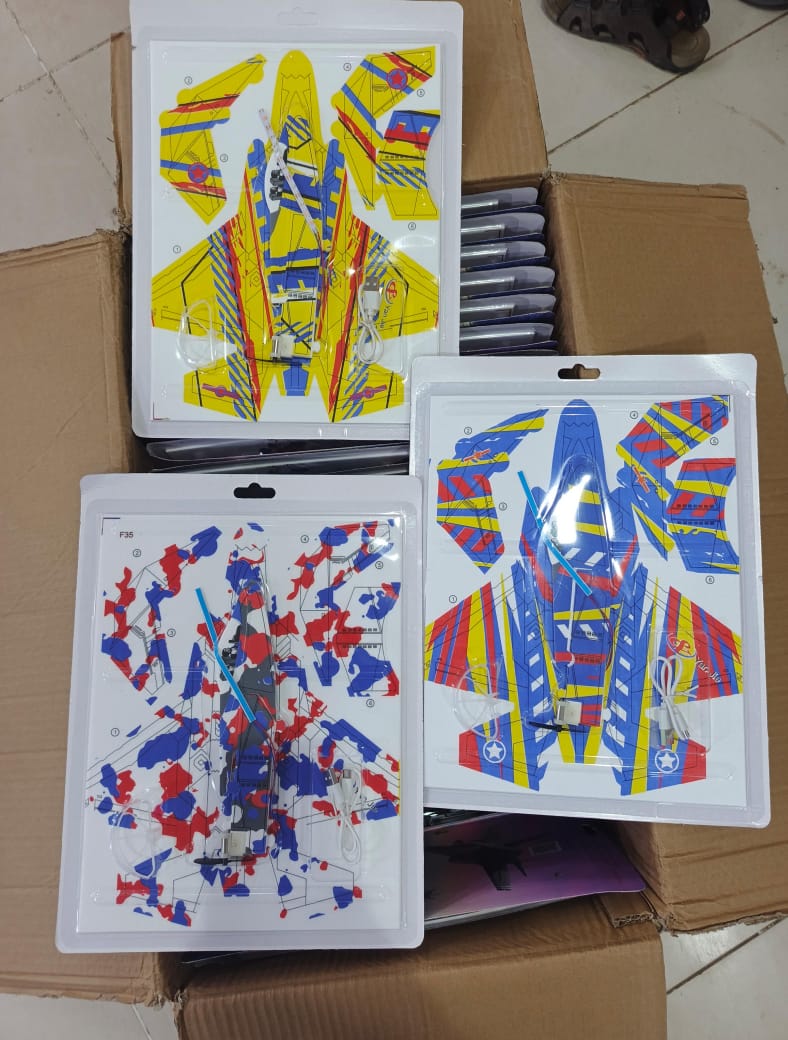 Electric Foam Aeroplane Fighter