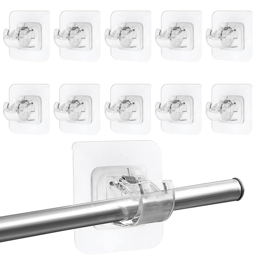 Transparent Curtain Hooks