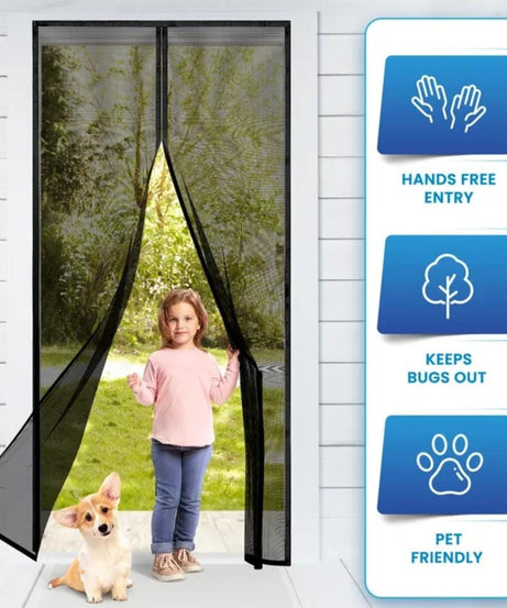 Magic Mesh Magnetic Screen Door