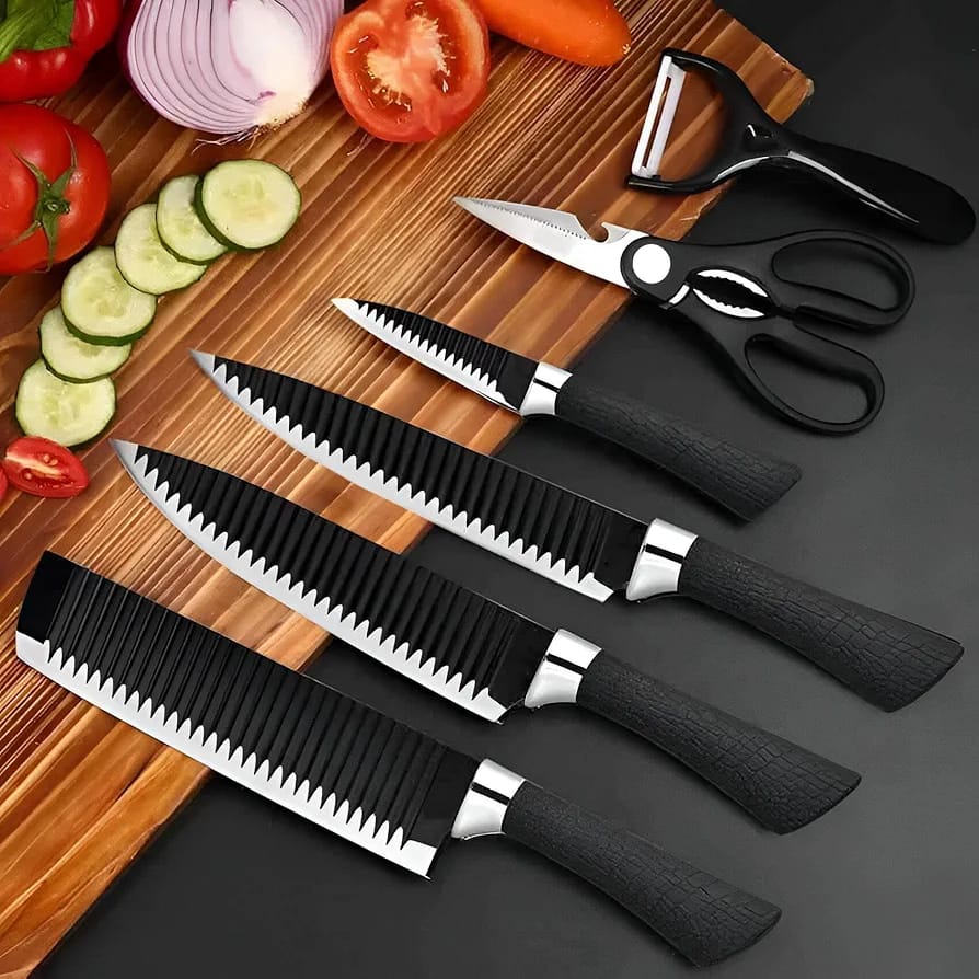 Knife set pack of 6